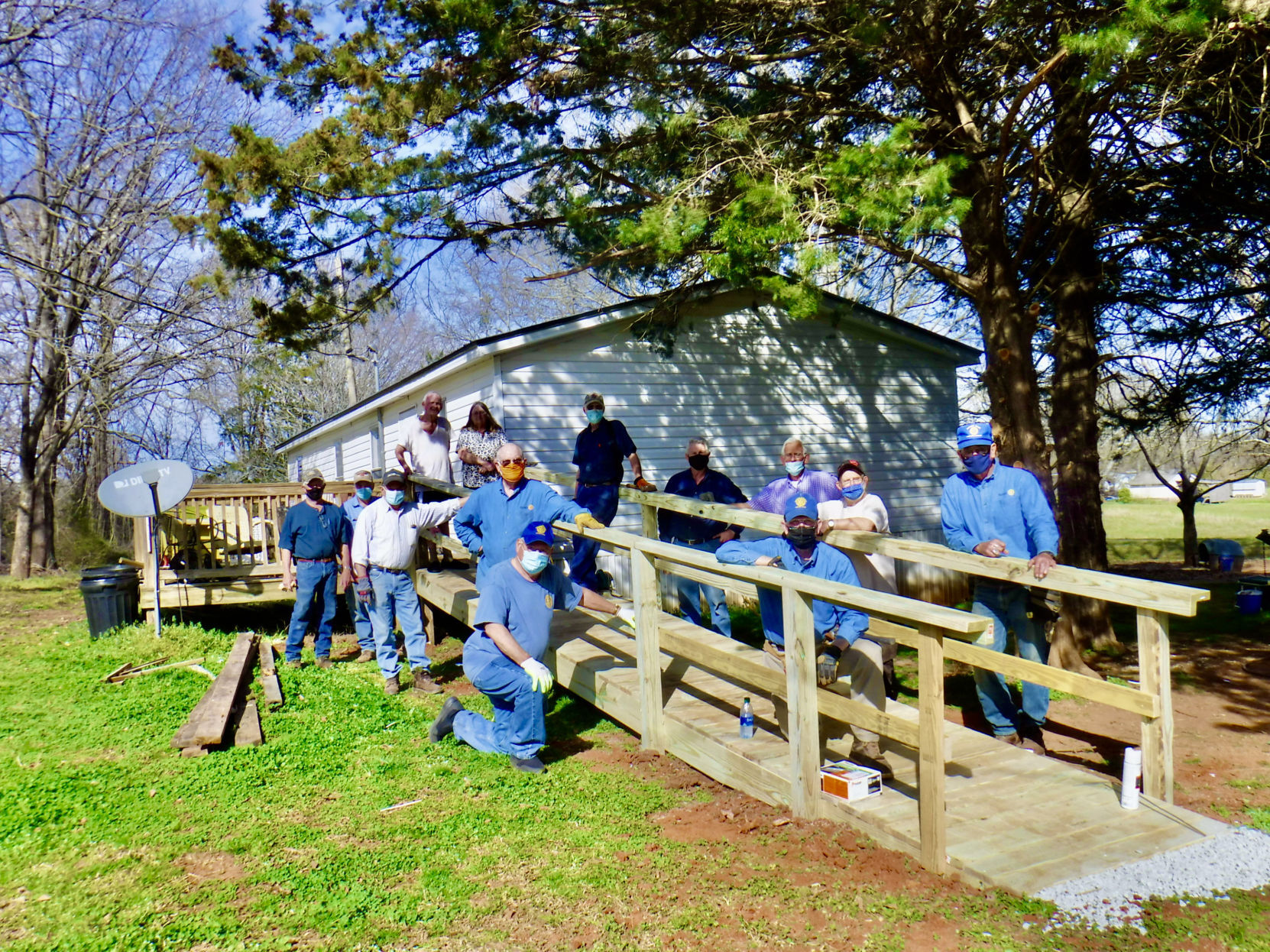 Rotary constructs ramp for the Hanley family